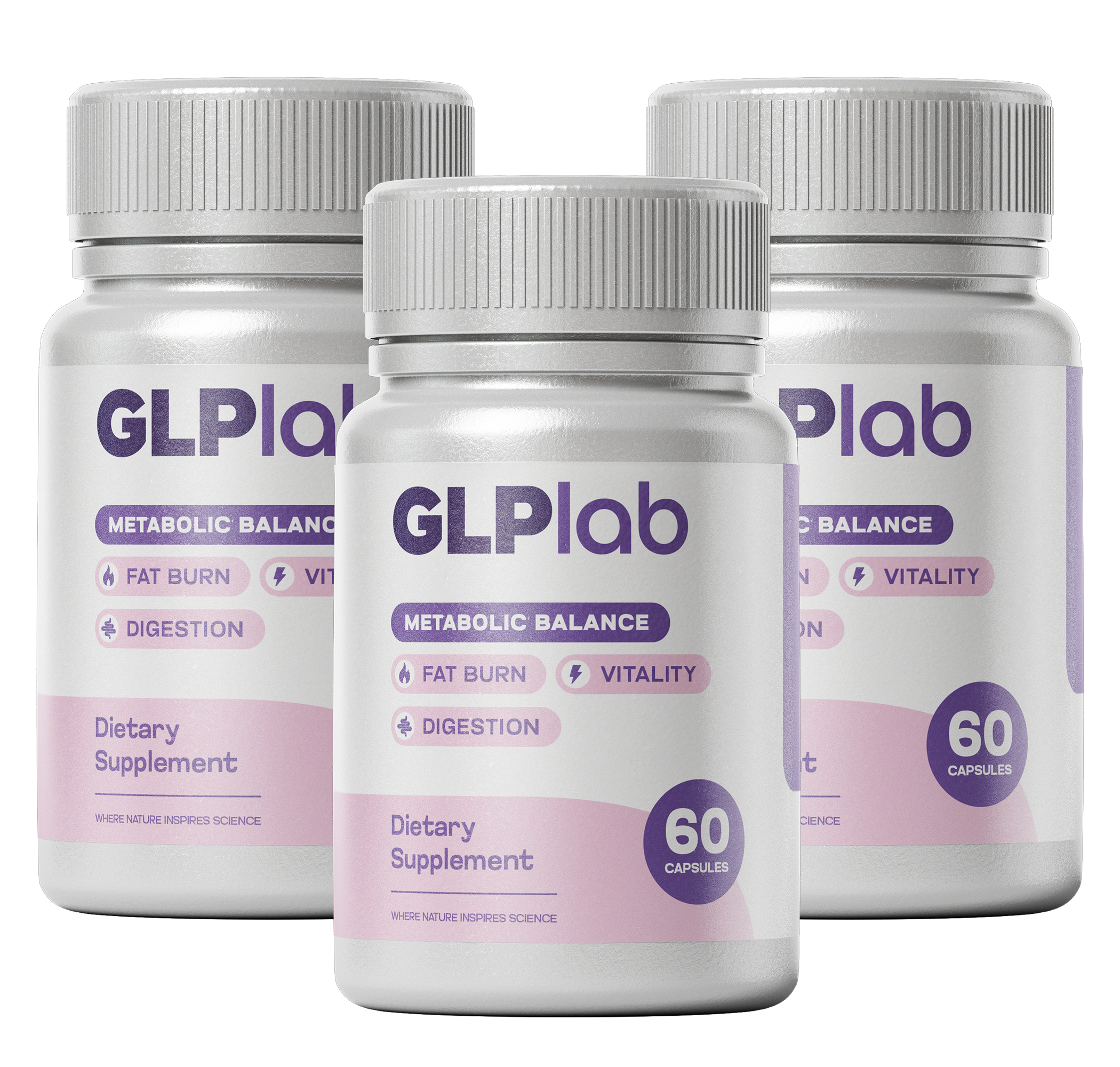 GLP Lab : Pack de 3 mois pour une perte de poids durable.