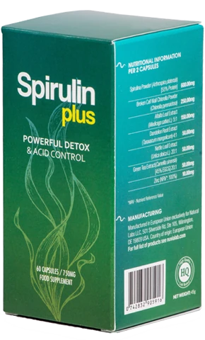 Une seule bouteille de Spirulin Plus pour commencer votre détox