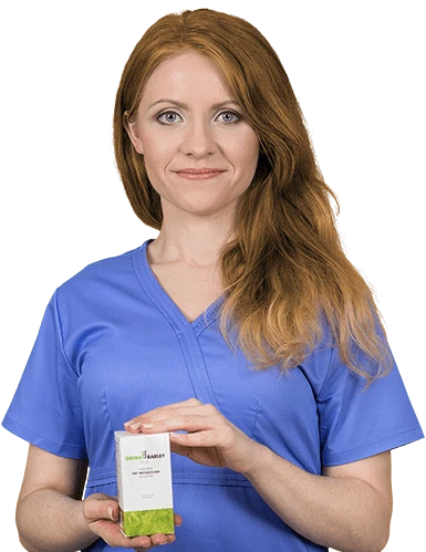 Témoignage : Femme ravie après sa perte de poids avec Green Barley Plus