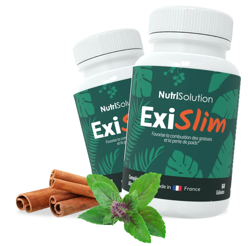 ExiSlim – Flacon de 30 gélules à la formule tropicale unique