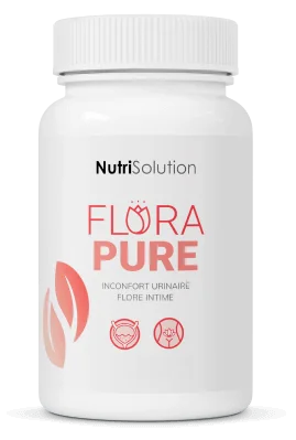 Florapure – Complément pour confort urinaire (canneberge, D-mannose, piloselle)