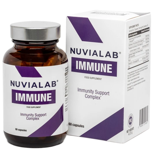 Flacon de NuviaLab Immune, support immunitaire naturel