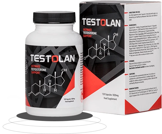 Testolan - Complément naturel pour booster la testostérone